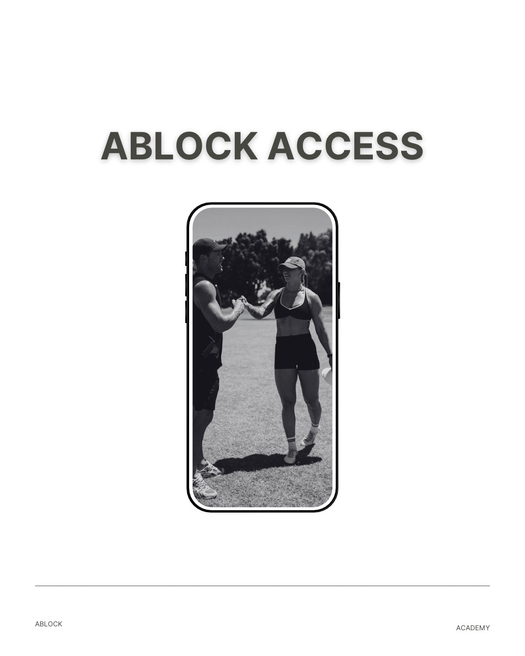 FEMALE / ABLOCK ACCESS.